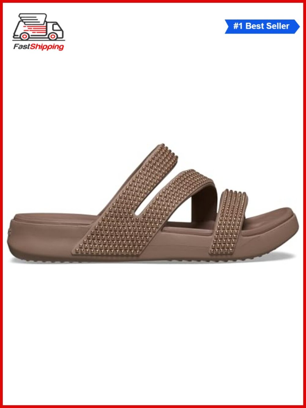 Crocs Getaway Strappy Platform Sandals EVA Slip-On Comfort Casual